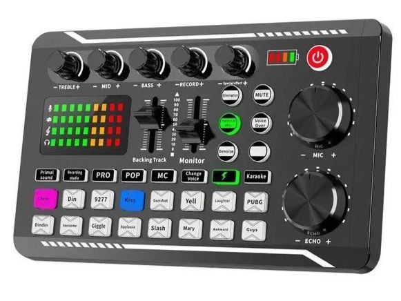 Console di mixaggio: Bluetooth-Audiomixer, Studioaufnahme für Telefon PC, live – Nuovo e nell'imballaggio originale da Genève venduto da Top-Trend