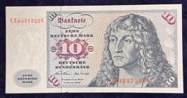 Banknote, 10-Deutsche-Mark 1970