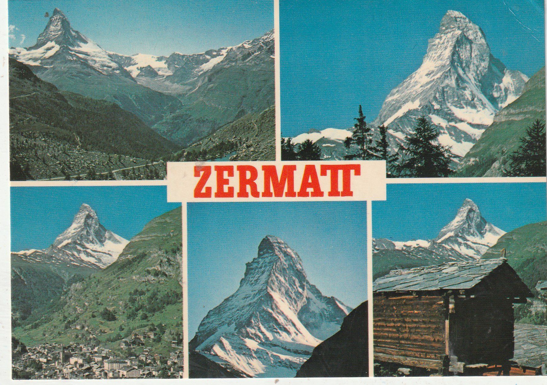 Cartoline postali: Zermatt Matterhorn – Usato da Lumbrein venduto da made02
