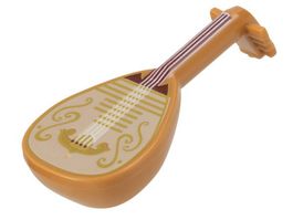 Lego Utensil Musikalische Instrument (80503pb02)selten