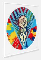 Hirst x Fairey Beautiful Rotating Earth Hand signed Original