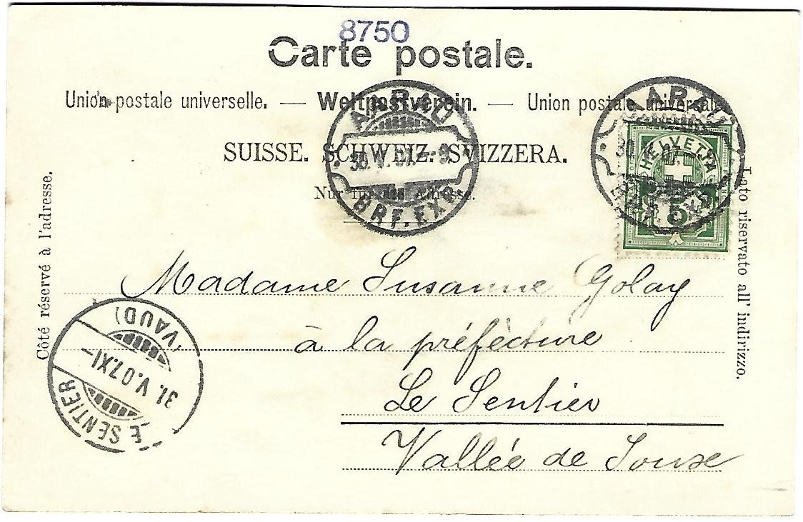 Cartes postales: Gruss aus Aarau Graben – D'occasion à Wetzikon ZH par Brulu100 1
