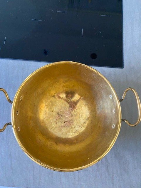 Ciotole: Antike Messing Rührschüssel – Usato da Wiesendangen venduto da EnricaL 3