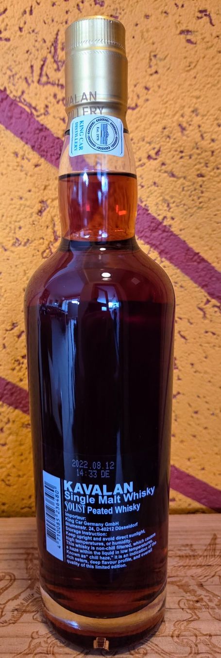 Spirituosen: Kavalan Solist Peated Cask Strength "Austria Edition" – Neu (gemäss Beschreibung) aus Minusio von Mazarin8 3