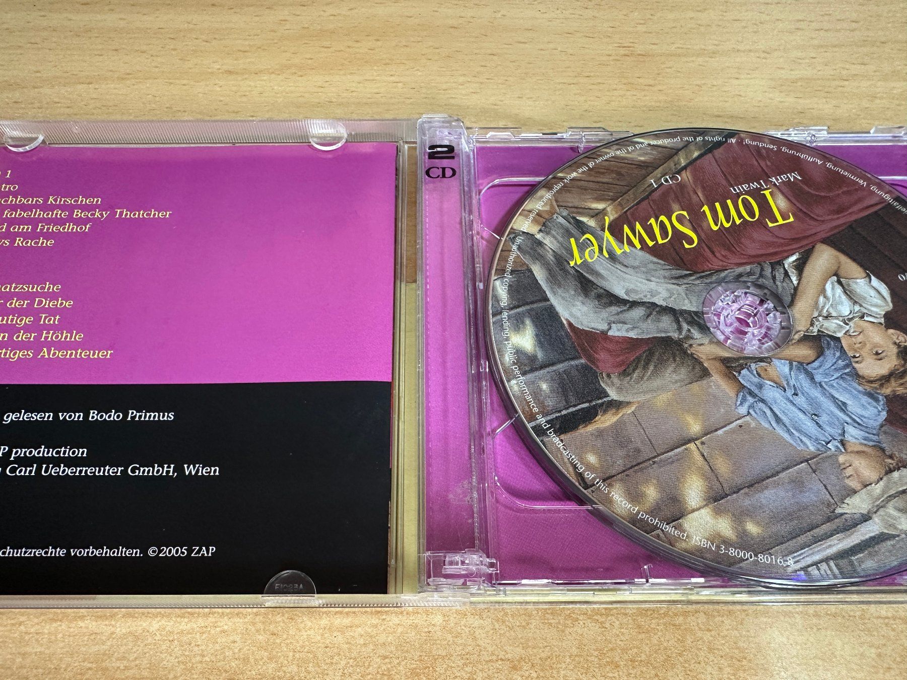 Audiolibri: M4 Mark Twain - Tom Sawyer - 2 CD – Usato da Rikon im Tösstal venduto da Alpenmutz 2
