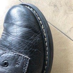Herrenschuhe: Biker Stiefel handgefertigt Gr. 42.5 – Gebraucht aus Zollikon von Chica13.11. 5