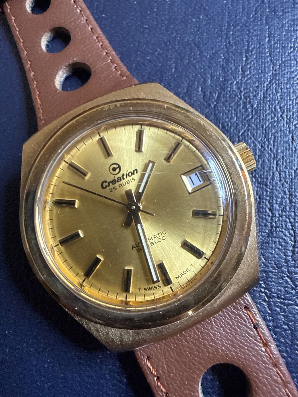 Uhren: Creation Automatic Nos 36 mm – Neu (gemäss Beschreibung) aus Pfeffingen von Allhandelklgwatches