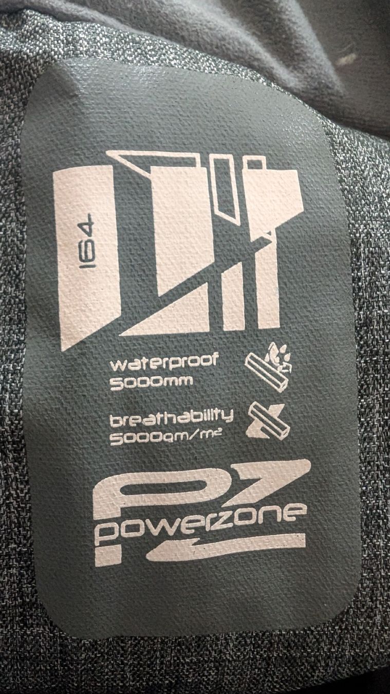 Hosen: Powerzone Skihose grau Jeans Style Gr. 164 S – Gebraucht aus Sarmenstorf von T.Sunl8 4