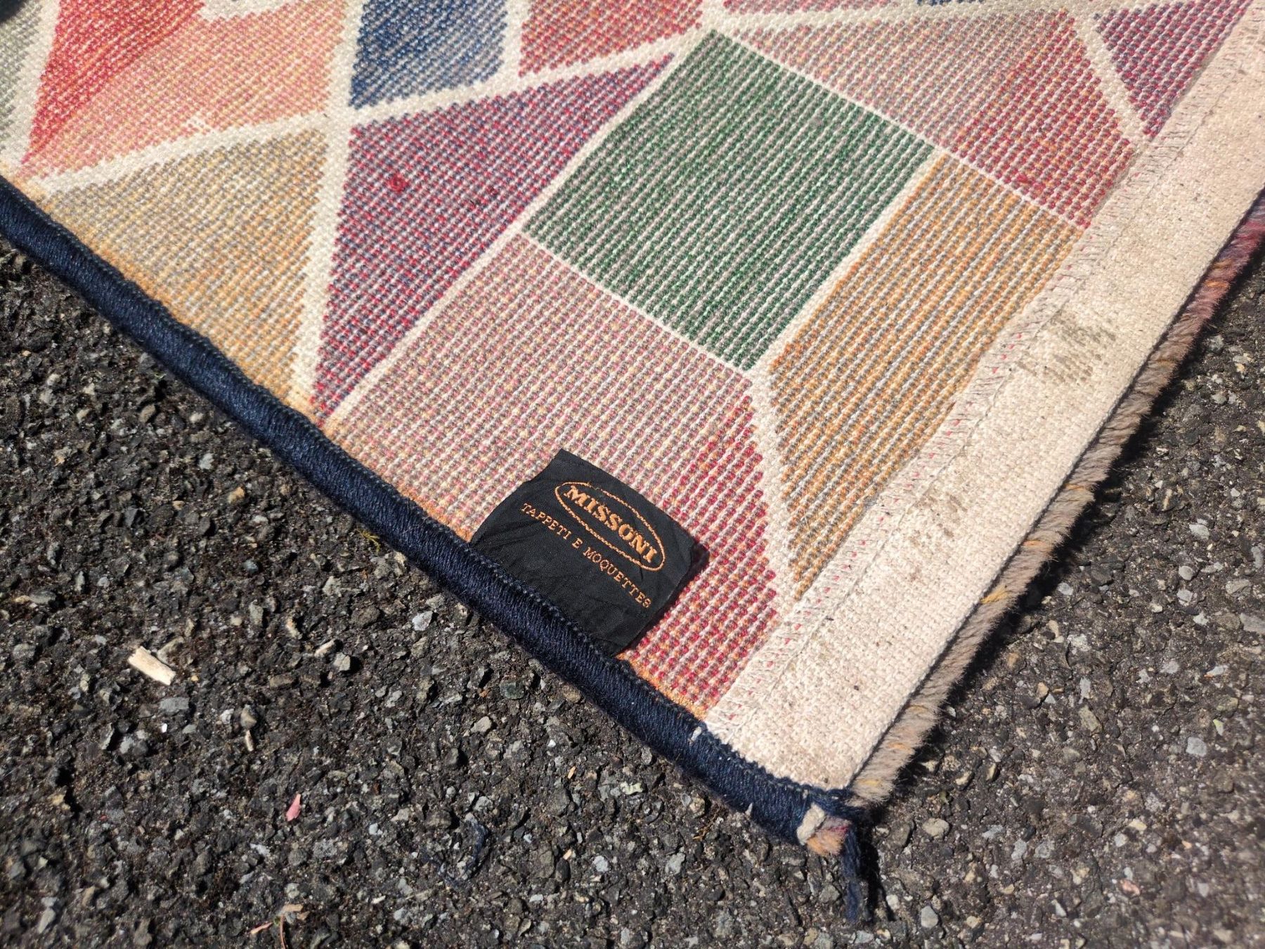 Missoni Tappeti: Seltener Luxor-Teppich von Missoni – Usato da Langenthal venduto da YElektra 5
