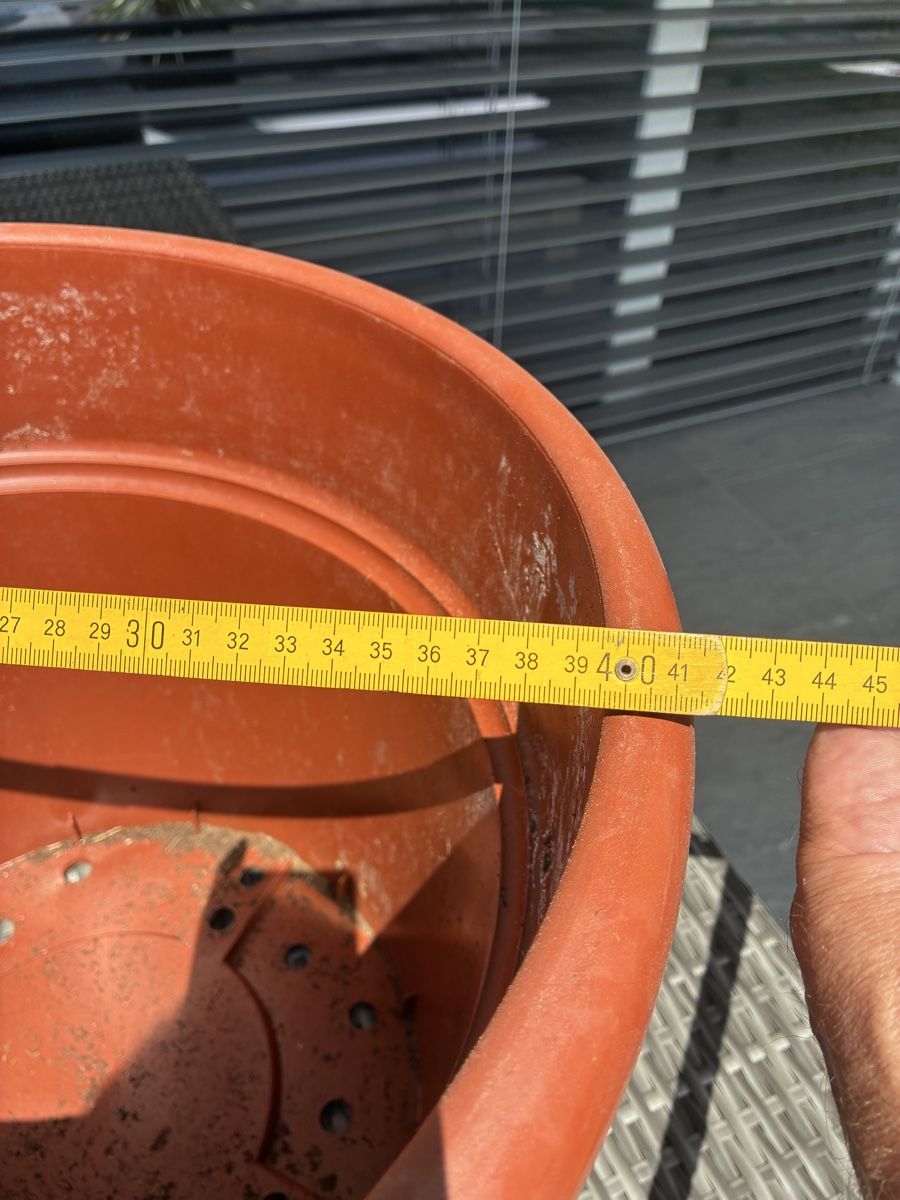 Blumentöpfe: Blumentopf braun guter Zustand – Gebraucht aus Dottikon von Guido240 3
