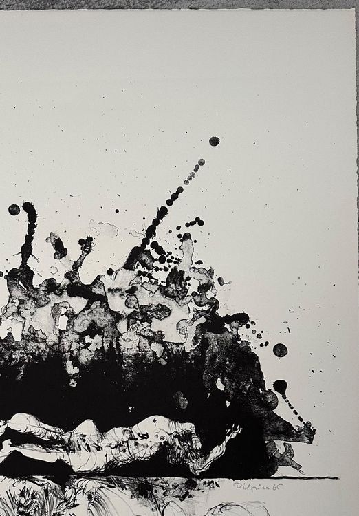 Grafiken & Lithographien: Hubertus von Pilgrim,  LITHOGRAPHIE signiert nummeriert – Gebraucht aus Gersau von grafik-kunst 3