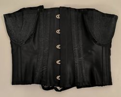 Corset Noir Élégant - Style Burlesque