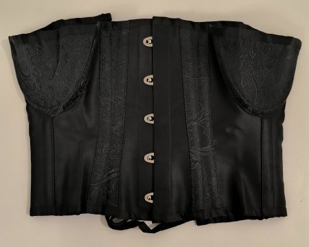 Corset Noir Élégant - Style Burlesque