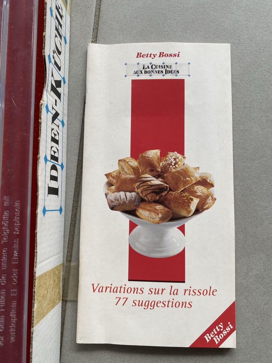 Betty Bossi Moules à gâteaux: Moule à rissoles  – Neuf (Voir description) à Corcelles près payerne par jas76 1
