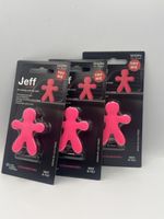 Mr&Mrs Jeff Erdbeer Duftbaum Auto, 3 Stück, Neu!