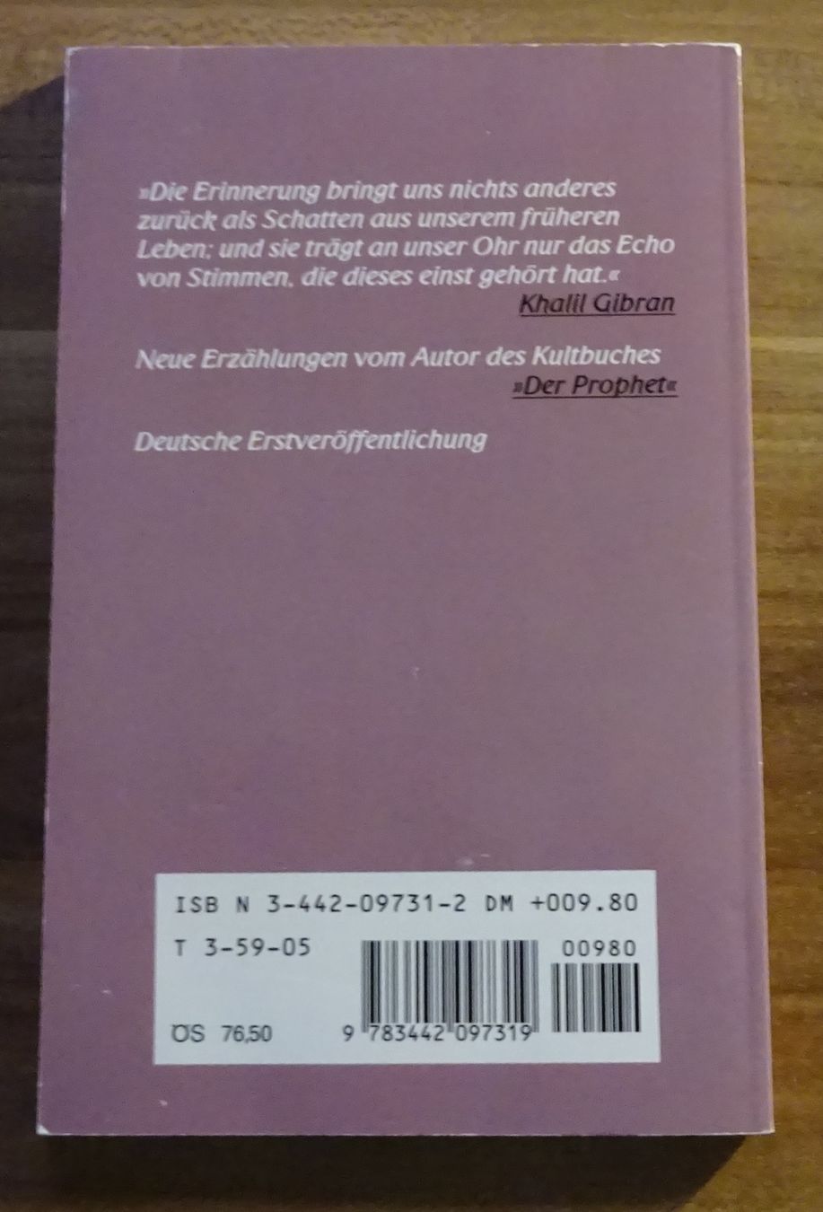 Libri: Das ewige Feuer von Khalil Gibran – Usato da Wagenhausen venduto da Svema 1