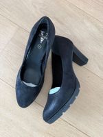 Schwarze Venturini Pumps, Grösse 39, NEU