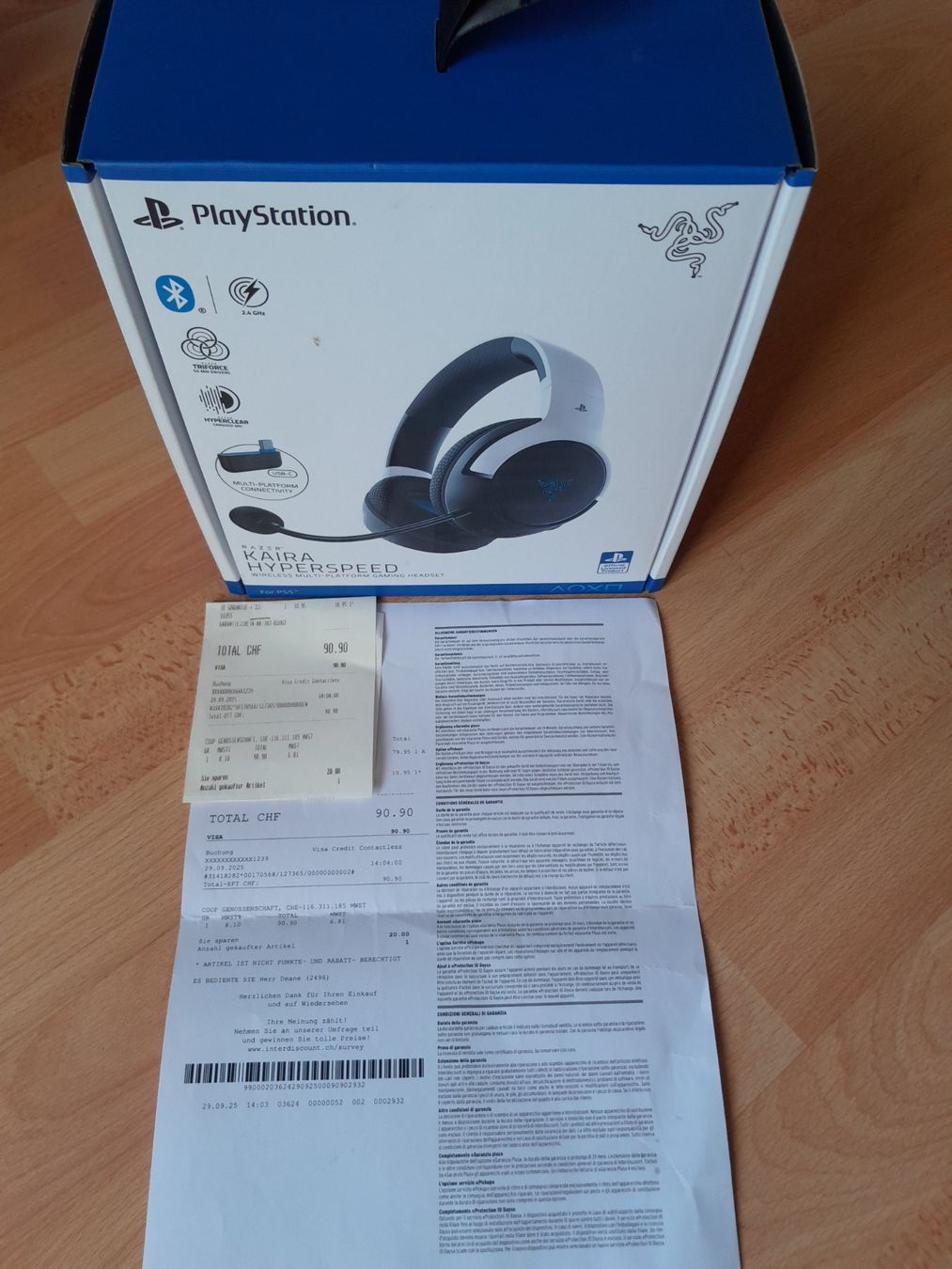 Razer Kopfhörer: Razer Kaira Hyperspeed Kopfhörer – Gebraucht aus Rheineck von paike58 2