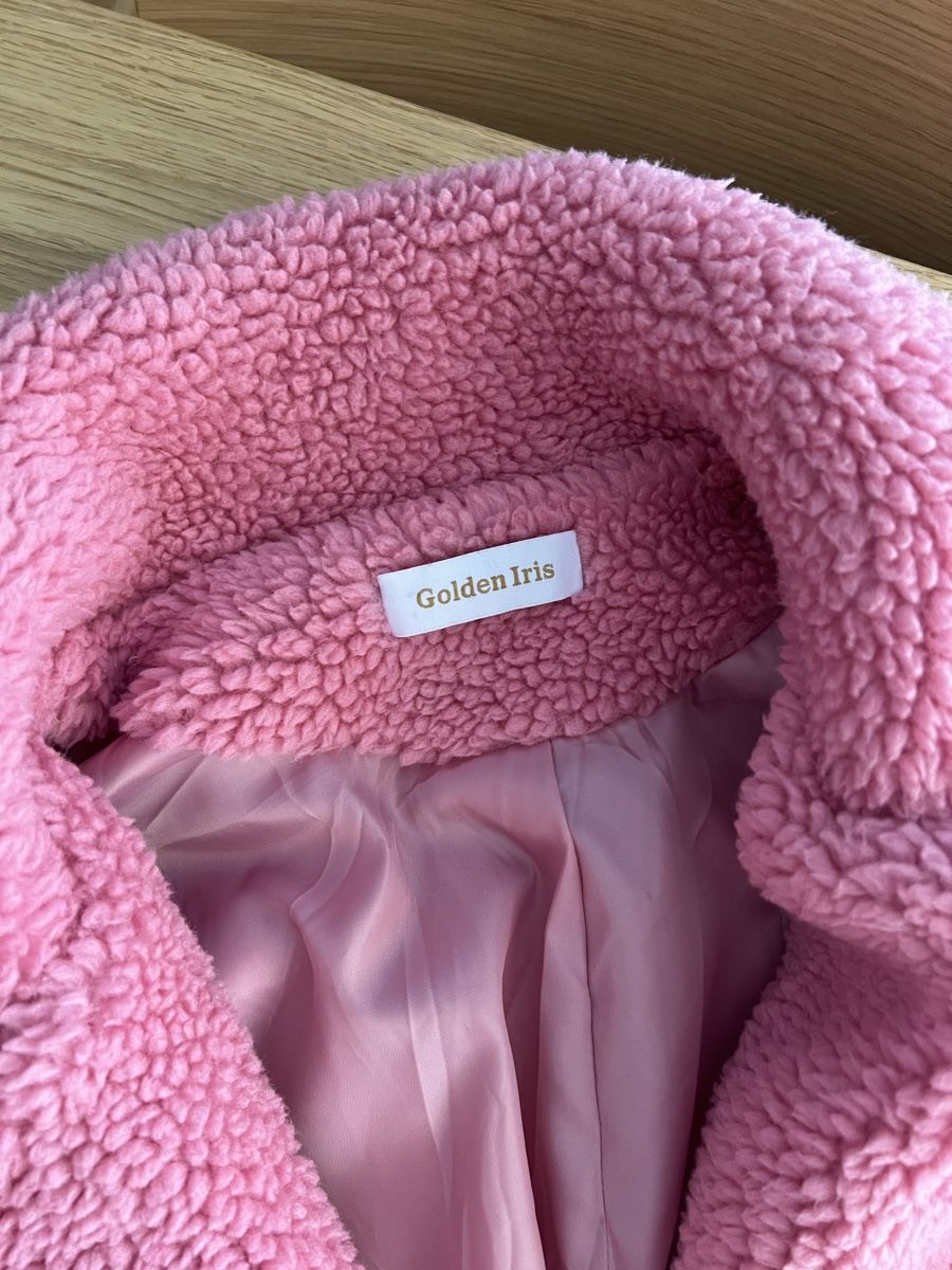 Manteaux: Teddy Mantel pink Gr. L – D'occasion à Luzern par maisonnoir 1