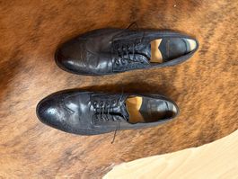 Herrenschuhe Silvano Sassetti schwarz fast neue Gr.45