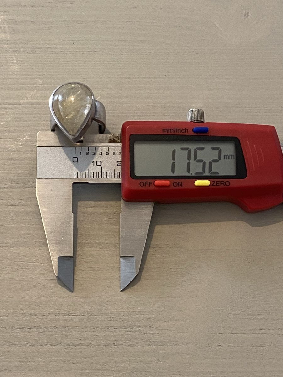Anelli: Damenring Rutilquarz 800 Silber – Usato da Birr venduto da Vintage-Liebhaber 4