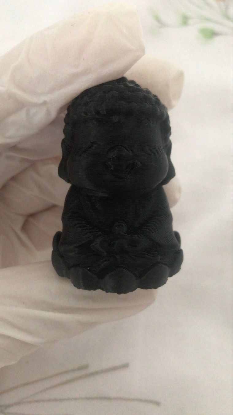 Skulpturen & Statuen: Schwarzer Buddha - Handmade – Neu und originalverpackt aus Zürich von kir_c7sw