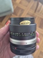 Analog-Set: Konica Autoreflex A + Original Hexanon 52mm + We
