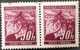 Böhmen und Mähren Briefmarken, 30h