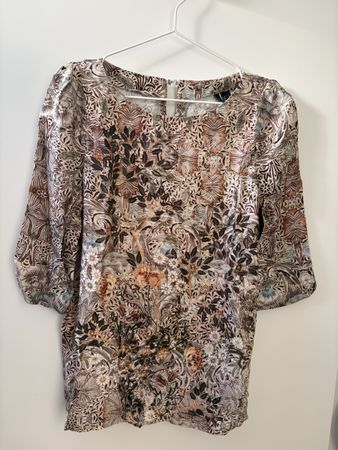 Mango Bluse mit Blumenmuster - neuwertig
