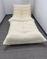 TOGO Sessel & Pouf, Ligne Roset, restauriert & neu bezogen
