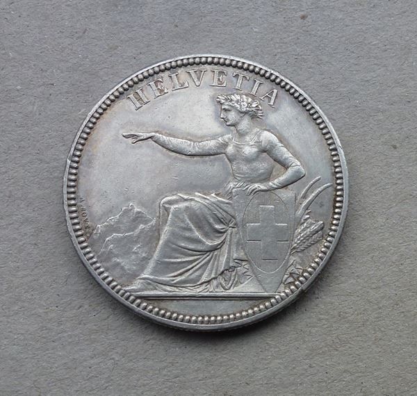 Toutes les monnaies: ++ 5.- Franken 1874 Bern – D'occasion à Walkringen par Casablanca777 1