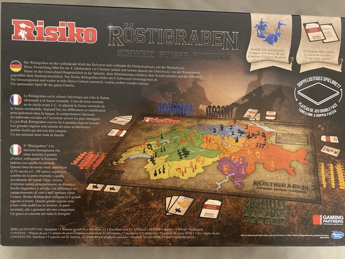 Hasbro Spiele: Risiko Röstigraben FR DE IT – Neu (gemäss Beschreibung) aus Biel/Bienne von Zozi56 1