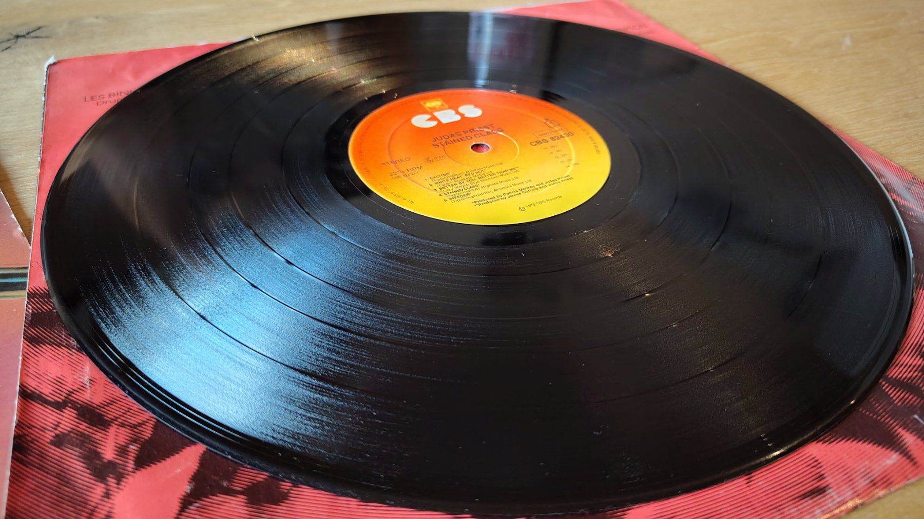 Schallplatten: Judas Priest - Stained Class UK 1978 – Gebraucht aus Untervaz von Pillezei 3