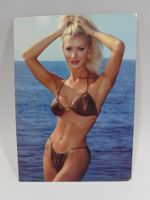 Vintage Pin Up Postkarte / Ansichtskarte - Bikini Schönheit