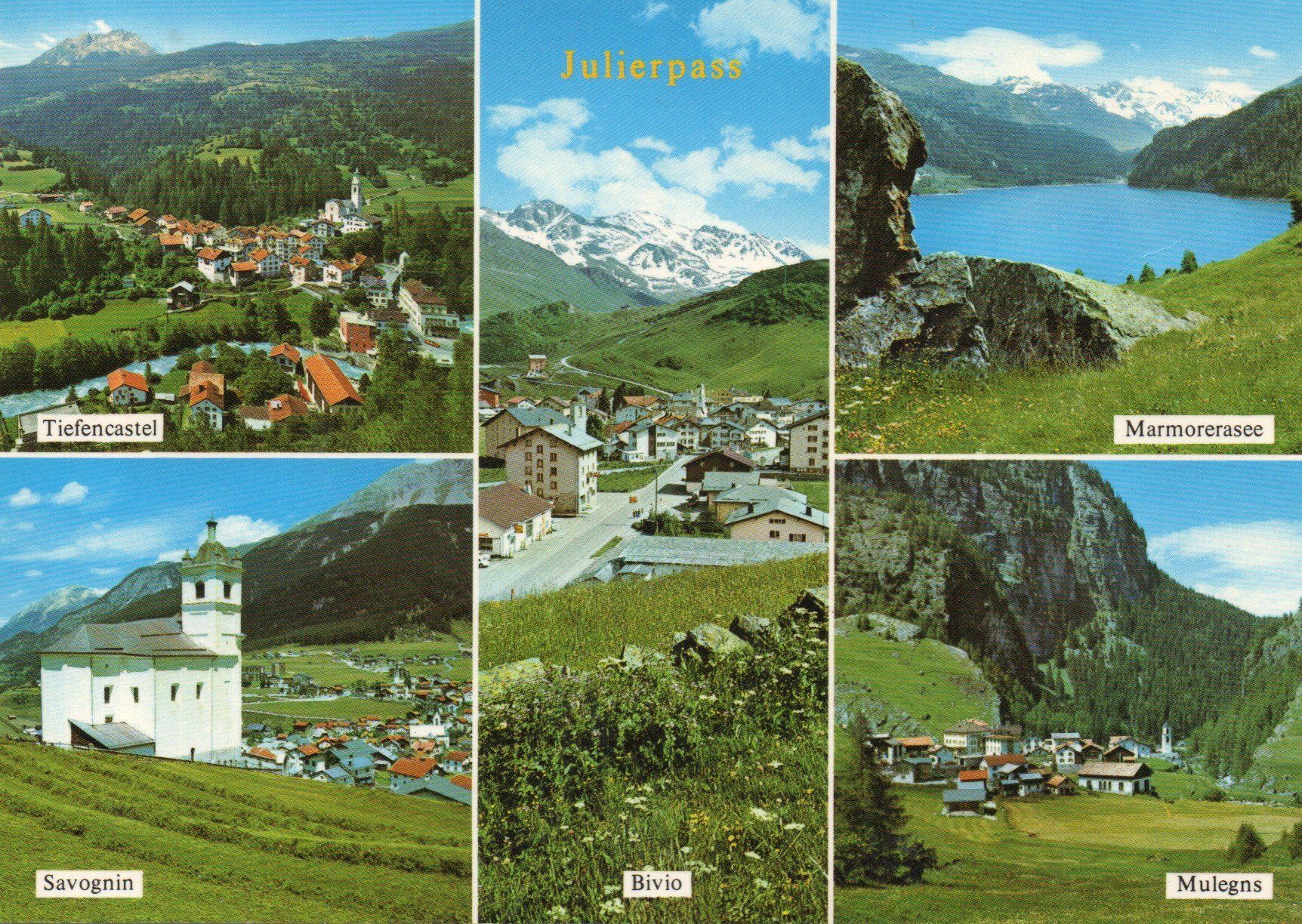Cartes postales: Julierpass – Neuf (Voir description) à Melano par pisonsdro