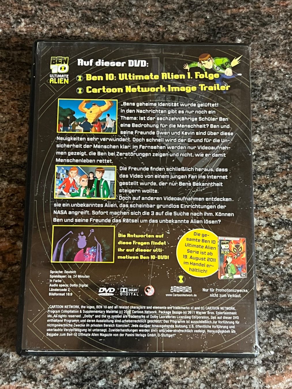 Alle DVDs: Ben10 - Ultimate Alien - DVD - 1. Folge - Cartoon Network – Gebraucht aus Altstätten SG von sheamus 2