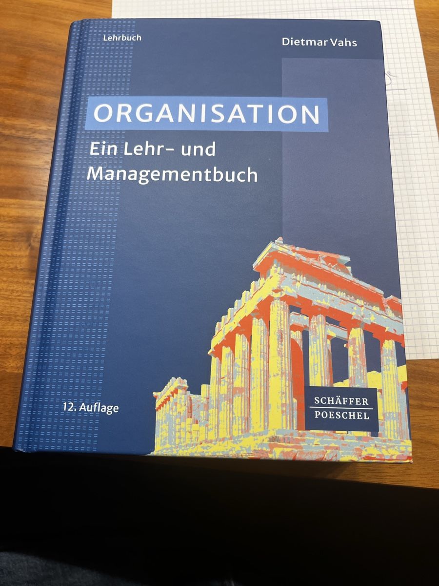Libri: ORGANISATION Ein Lehr- und Managementbuch – Nuovo (secondo la descrizione) da Ipsach venduto da Be44
