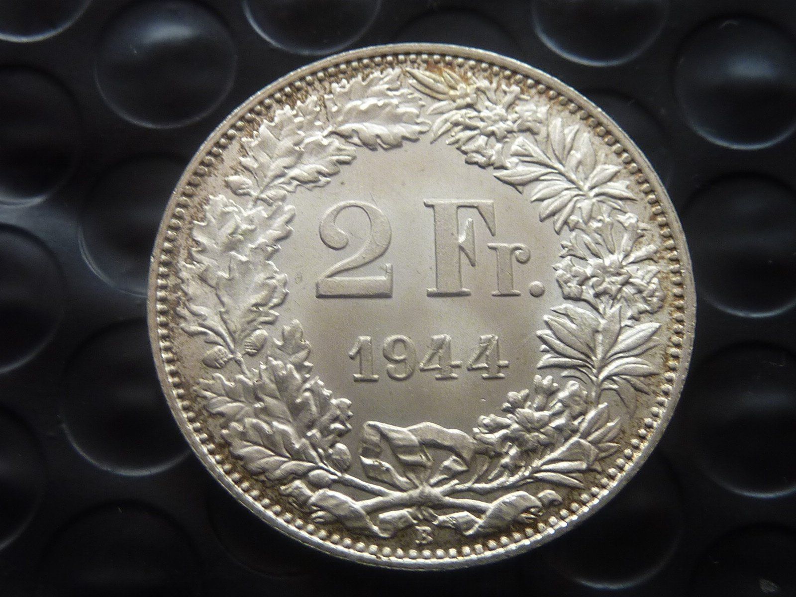 Alle Münzen: 2 Fr. 1944  Unz. / Stgl. – Neu (gemäss Beschreibung) aus Seon von aee_7gpz