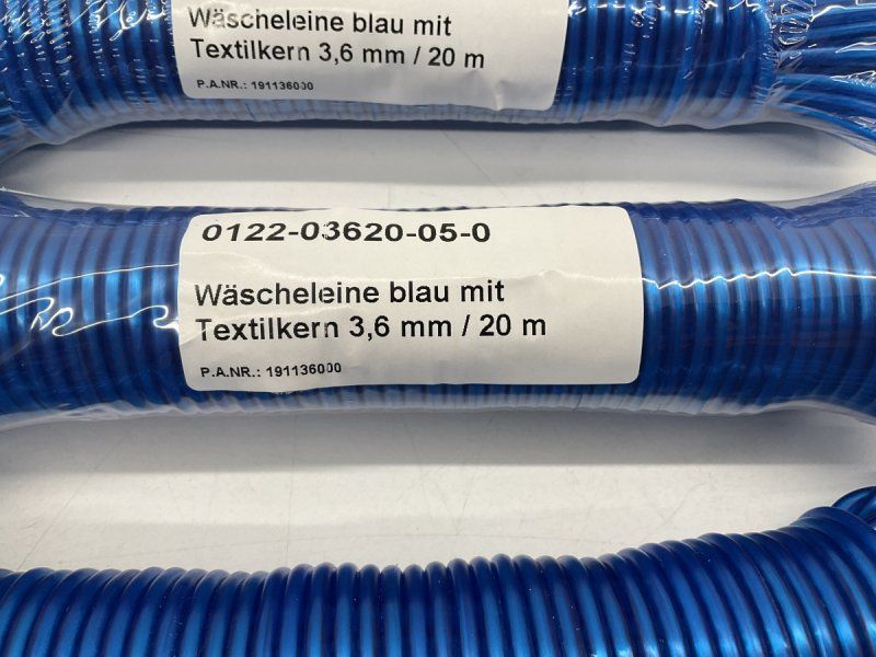 Stenditoi: 4x Wäscheleine mit Textilkern à 20m – Nuovo e nell'imballaggio originale da Kehrsatz venduto da ba-ch 1