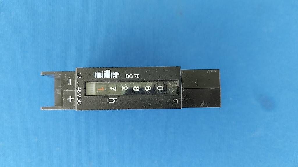 Messen: Stundenzähler, Müller BG 70, paladin 312170, – Gebraucht aus Schafisheim von Kef1 3