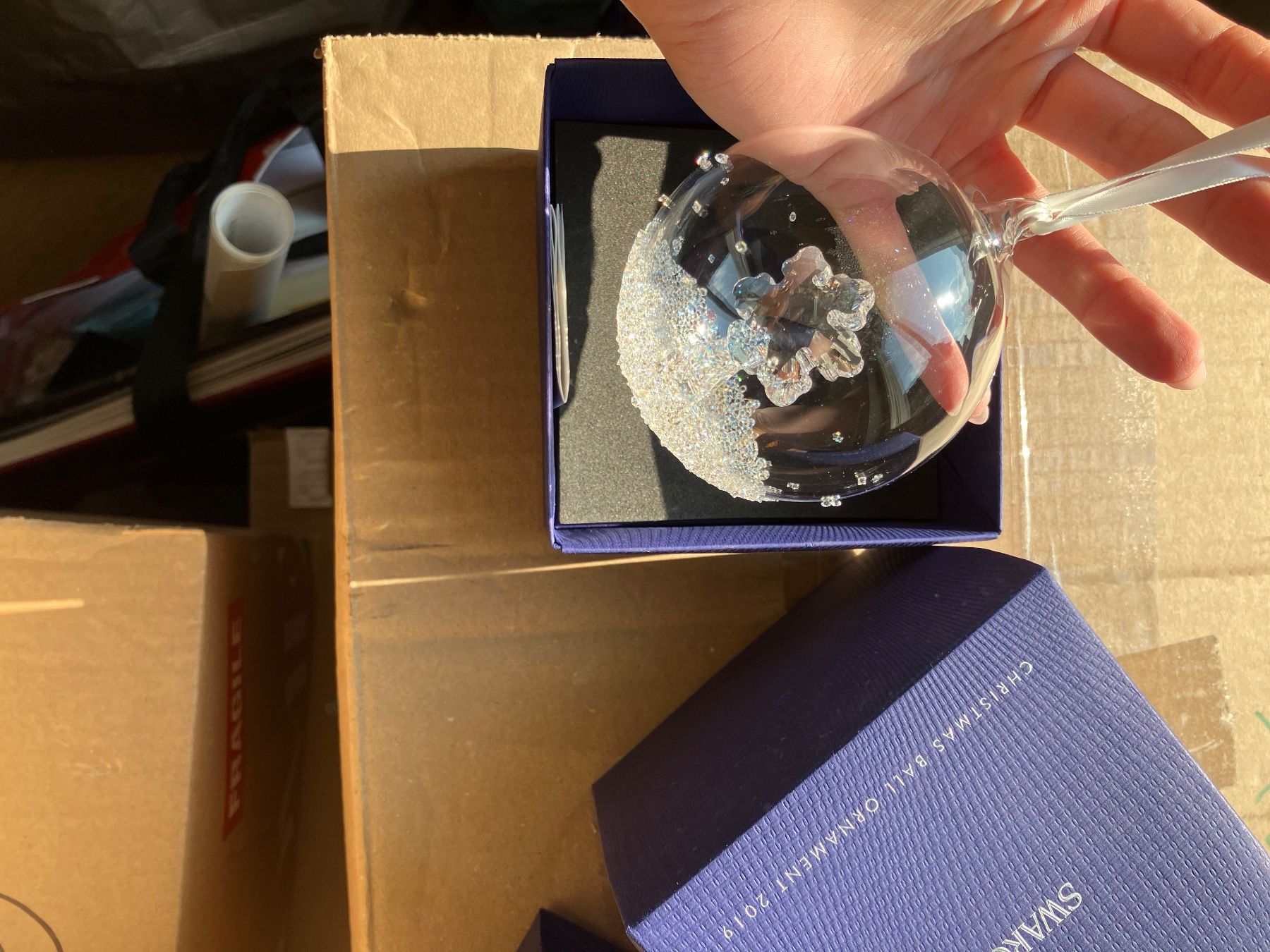 Alle Dekorationen: Swarovski Kristallkugel – Neu (gemäss Beschreibung) aus Herrliberg von spunggi 1