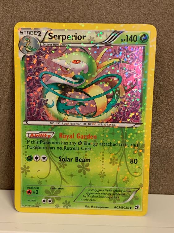 Serperior Holo ENG Legendary Treasures Pokemon RC3/RC25 | Kaufen