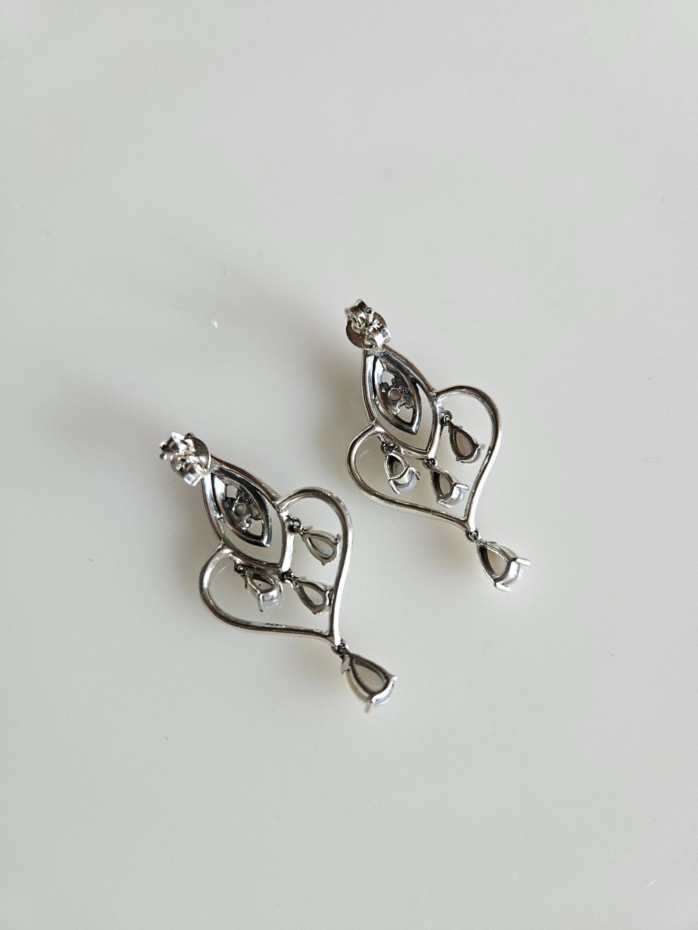 Orecchini pendenti & Orecchini a lobo: Ohrstecker aus Silber mit Perlmutt – Nuovo (secondo la descrizione) da Winterthur venduto da ste_tcx5 2