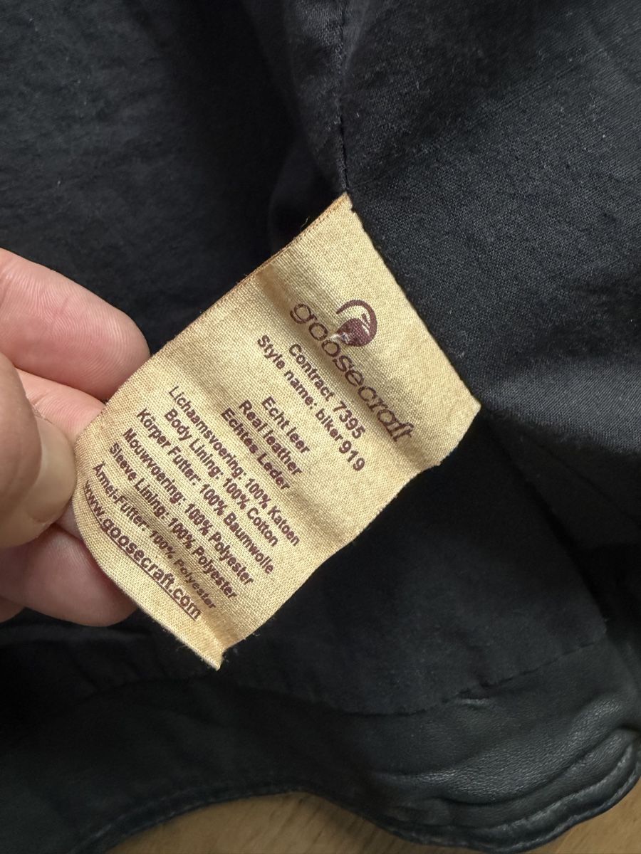 Jacken: Lederjacke / Bikerjacke - Goosecraft XL – Gebraucht aus Zürich von Phil_ZUR 8