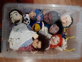 12 Kasperle Figuren Marionetten