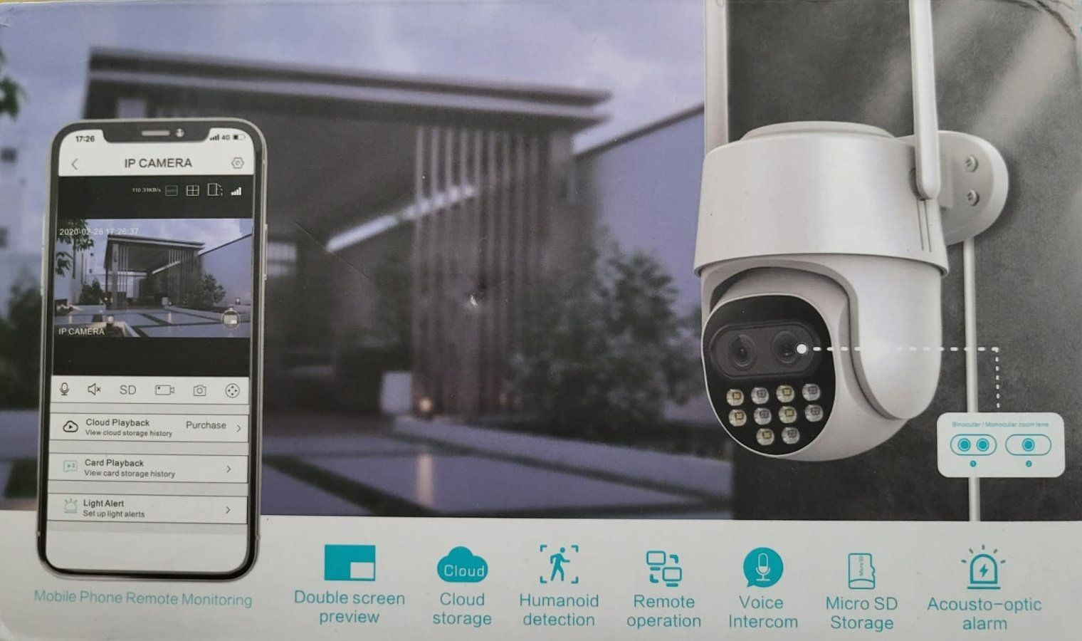 Videocamere: IP Kamera 2MP + Gratis 1 Memory 16GB – Nuovo e nell'imballaggio originale da Zuchwil venduto da Beppe_25.3