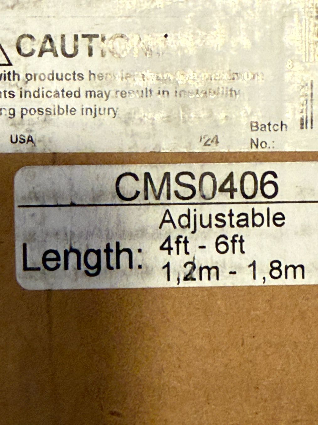 Supporti a parete: Chief CMS0406 Speed-Connect Beamer Deckenstange – Nuovo e nell'imballaggio originale da luzern venduto da ARNI. 1