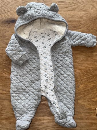 Süesser Baby Overall mit Ohren, Grösse 56, Top Zustand