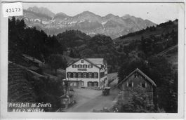 Hotel Rossfall mit Säntis