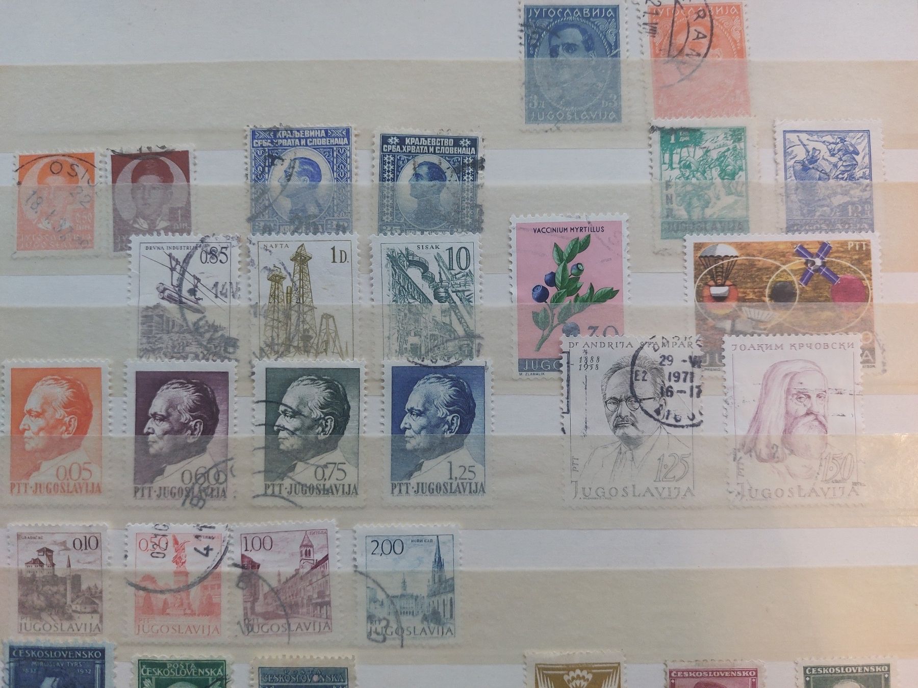 Tutti i francobolli: Timbres-poste Yougoslavie – Usato da Carouge GE venduto da bri_8ptb